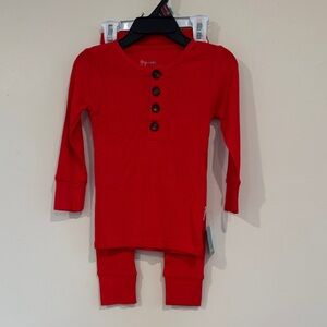Red Kids Pajama Set